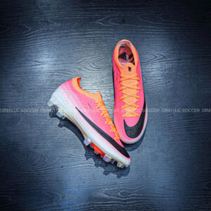 Giày đá bóng giày đá bóng nike mercurial (hồng cam gradient nổi bật)