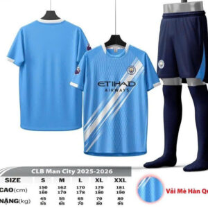 . Áo thi đấu manchester city